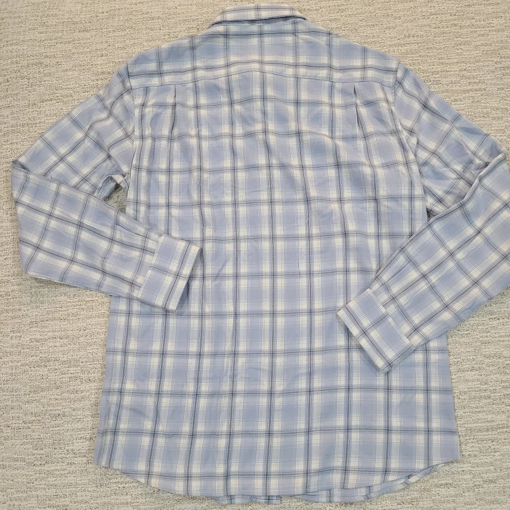 NEW Vineyard Vines Shirt Brushed Twill Plaid On The Go OTG Performance Button Up - Picture 4 of 11